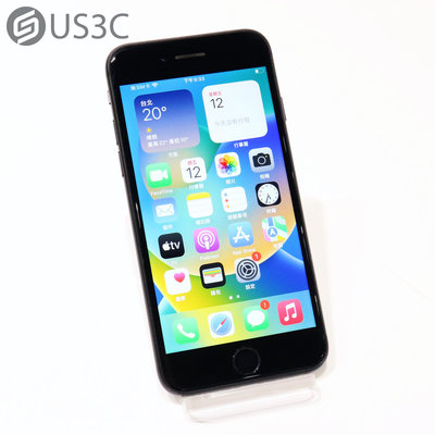 【US3C-青海店】台灣公司貨 Apple iPhone SE 2代 128G 黑色 4.7吋 Touch ID 廣角鏡頭 二手手機 UCare保固6個月