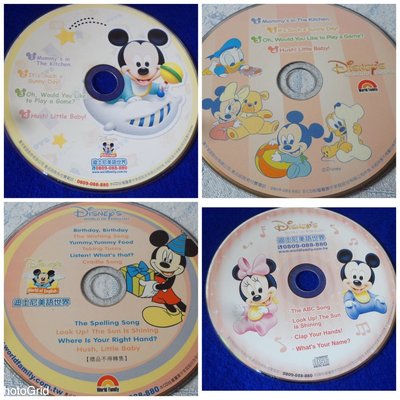 【彩虹小館】5片CD~disney's world of english 迪士尼美語世界 Happy Birthday