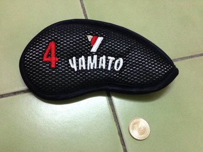 [二手良品] YAMATO 高爾夫球桿 4號 桿套 內襯有維可牢