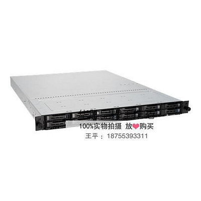 電腦零件秒DELLR640 1U機架式服務器華碩12盤位U.2熱插拔EPYC128核HPC電腦筆電配件