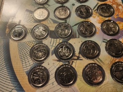 2000年千禧年紀念珍藏幣集 紀念幣 評級幣 pcgs評級幣 國外錢幣-5706