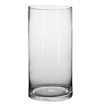 圓形落地花瓶擺件客廳透明玻璃桌面創意簡約水培大號富貴竹
