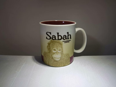 馬來西亞 星巴克 典藏 icon 沙巴 城市杯 馬克杯 咖啡