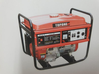 【優質五金】TOPONE LL4000H 4000W 高效能汽油 發電機引擎發電機 手動