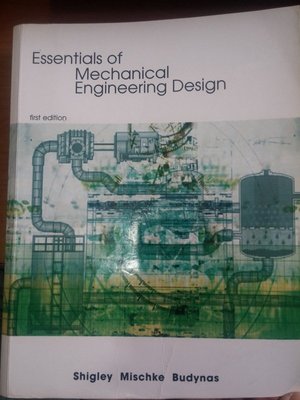 30《Essentials of Mechanical Engineering Design 1e》│泛黃