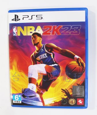 PS5 美國職業籃球 NBA 2K23 (中文版)**(二手光碟約9成8新)【台中大眾電玩】