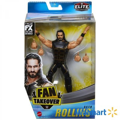 [美國瘋潮]正版WWE Seth Rollins Fan Takeover Elite Figure 粉絲限定精華版人偶