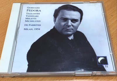 絕版二手CD GIORDANO FEDORA TASSINARI TAGLIAVINI  EKLIPSE 2CD
