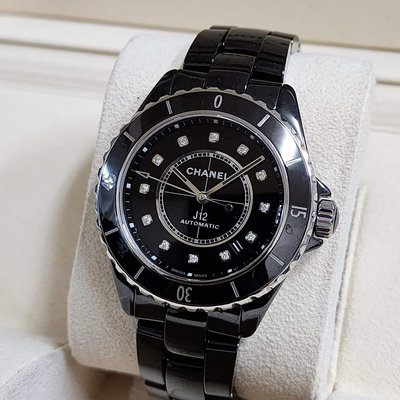 【個人藏錶】 CHANEL 香奈兒 H5702 J12系列 新款透背機芯 鑽石標 38mm 2020全套 台南二手錶