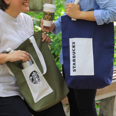 泰國 星巴克 Starbucks 拖特包 肩背包 文青包 限量款