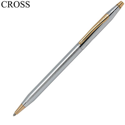 【Pen筆】CROSS高仕  世紀系列3302金鉻原子筆