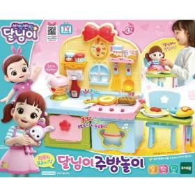 自取免運🇰🇷韓國境內版 聲光 音效 月亮 Dalimi (不含娃娃) 廚房 餐桌 煮菜 家家酒 玩具遊戲組