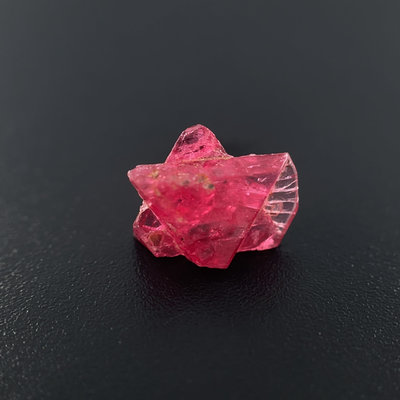 天然紅色尖晶石(Spinel)大衛之星雙晶原礦裸石1.07ct [基隆克拉多色石Y拍]