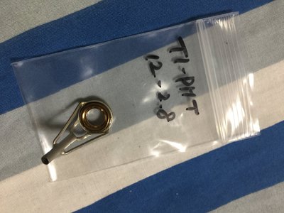 日本製 FUJI T1-PHT 12-2.8 富士 鈦金屬金陶瓷出口導環一顆  遠投竿  船竿 導環 改裝品