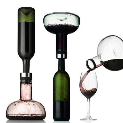 丹麥Menu 無鉛玻璃紅酒醒酒器 個性家用高檔酒壺葡萄酒分酒器酒瓶