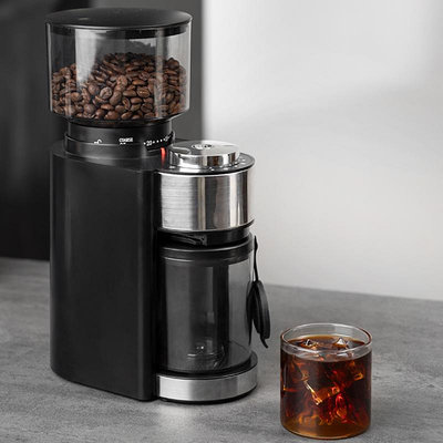 野啡 電動磨豆機家用全自動咖啡豆研磨專業意式咖啡機商用磨粉器