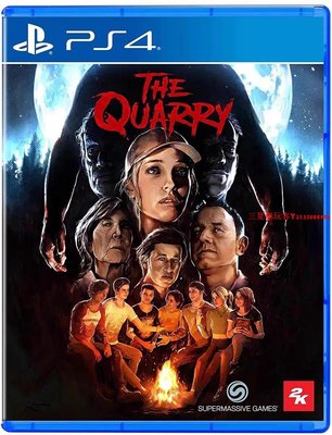 全新正版原裝PS4游戲光盤 采石場驚魂 獵逃驚魂 The Quarry 中文『三夏潮玩客』