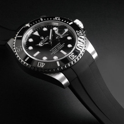 RUBBER B錶帶 | 勞力士ROLEX / Submariner水鬼 41mm 橡膠錶帶 針扣系列