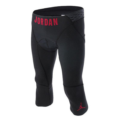 Nike air Jordan 3/4tights 緊身運動褲 7分壓力褲 喬登籃球緊身褲 內搭球褲 訓練褲 男 M 170/76A