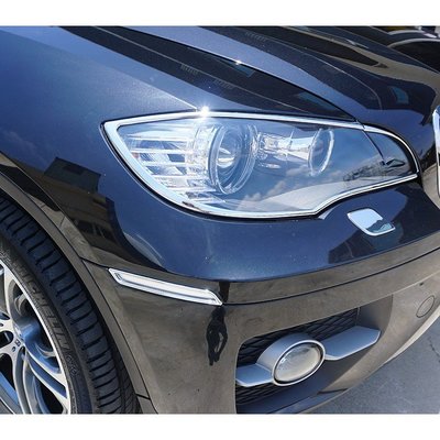 【JR佳睿精品】改裝 BMW X6 E71 E72 2008-2014 鍍鉻大燈框 前燈框 電鍍 台灣製