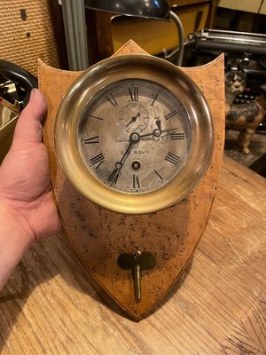 1904年  Chelsea  美國海軍 超稀有 全銅 時鐘 船鐘 已售