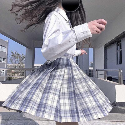 溫柔一JK制服格裙學院風套裝裙子dk水手服女學生日系甜美百褶裙