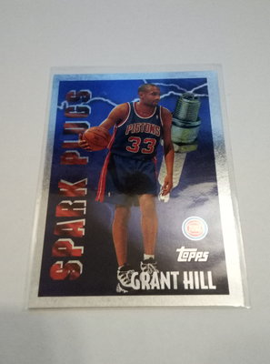 95-96 Topps - Spark Plugs #SP9 - Grant Hill