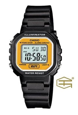 【天龜】 CASIO 復古造型電子錶款 LA-20WH-9A