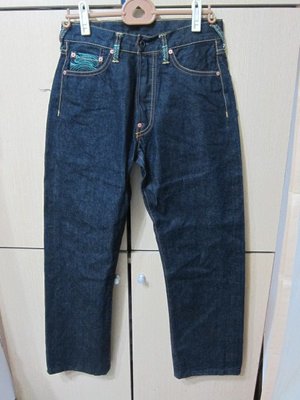 衣市藍~RMC 赤猿直筒牛仔褲 (W30~) (200226)