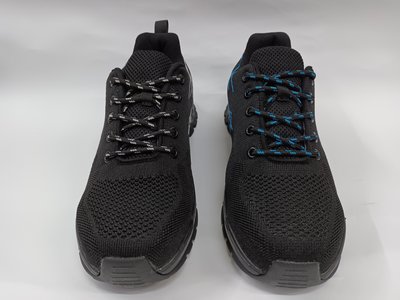 【鞋里】~ SHAO XING-S.T~ 899 運動形鋼頭鞋 寬楦飛織網布防穿刺 鋼頭鞋 工作鞋 安全鞋(黑藍/黑灰)