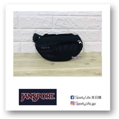 【SL美日購】JANSPORT FIFTH 腰包 側背包 包包 斜肩包 黑色 美國代購 JS00TAN1008