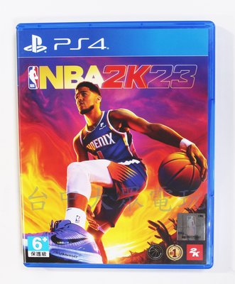 PS4 美國職業籃球 NBA 2K23 (中文版)**(二手光碟約9成8新)【台中大眾電玩】