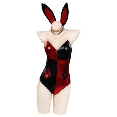 易匯空間 小丑女 靈感兔子服裝 連體衣 角色扮演cosplay服裝女COS1004