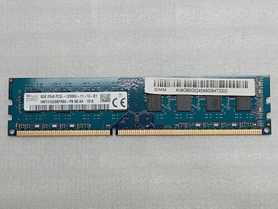 SK hynix 海力士 DDR3L 1600 8G 雙面顆粒 1.35V 原廠終保 桌上型電腦專用 - 2015產
