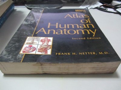 欣欣小棧    Atlas of Human Anatomy》ISBN:0914168819(A2-7櫃)