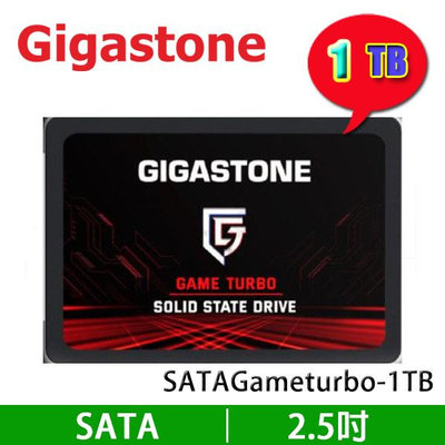 【MR3C】含稅 Gigastone 1TB SATA Game Turbo SATA SSD 固態 硬碟