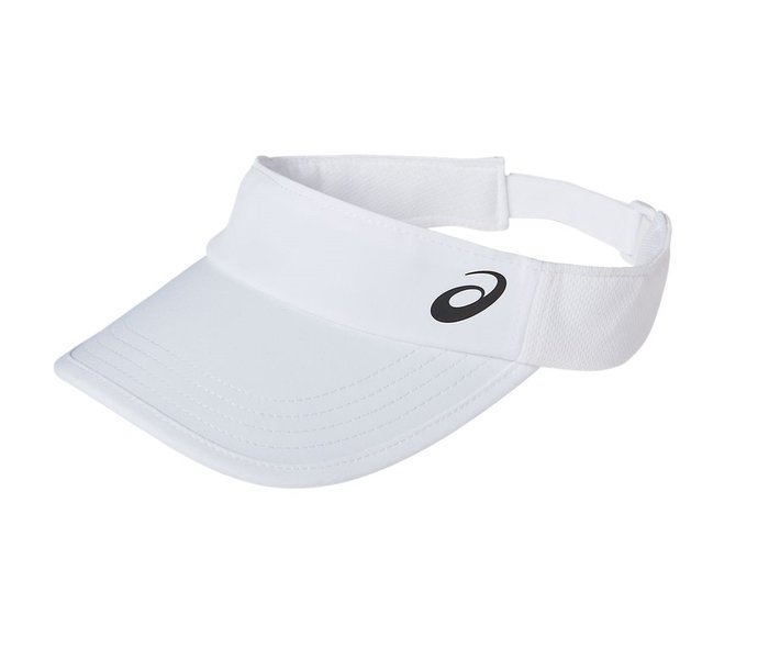【曼森體育】ASICS 亞瑟士 網球 中空帽 男女 中性款 網球 配件 白