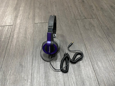 【億而創耳機音響】中華店展示機出清 PIONEER HDJ-500 紫色 玩家收藏
