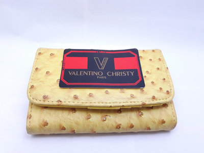 VALENTINO范倫鐵諾大容量皮夾,12個名片夾層 1層紙鈔夾  2個零錢夾