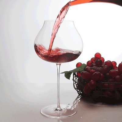 超薄玻璃紅酒杯高腳杯泡沫包裝高顏值家用大容量玻璃杯紅酒杯套裝
