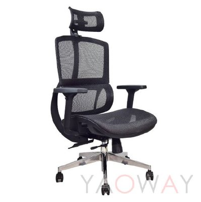 【耀偉】獨角仙人體工學椅-黑框 夏日新品 獨特造型 值得擁有 分離式腰靠設計 完美貼合腰部