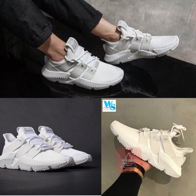 Washoes adidas 男款03 Originals Prophere 白色 麂皮 CQ2541 刺蝟 老爹鞋