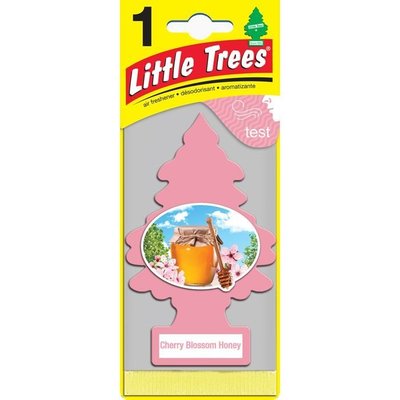 美國 Little Trees 小樹香片(1片入) 小樹香片-櫻花蜂蜜(1片) Cherry Blossom Honey