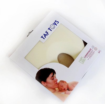 (米白色下標區)JJOVCE嬰兒定型枕防偏頭 新生兒糾正頭型初生嬰兒記憶枕頭專利