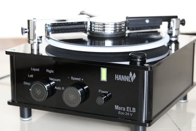 德國HANNL Mera ELB 24V 黑膠唱片清洗機，旗艦機，吸乾唱片超靜音不傷耳朵，泡泡清洗唱片最乾淨