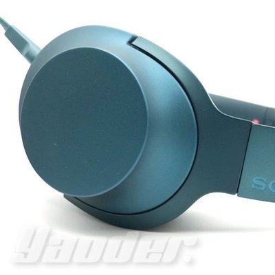 【福利品】SONY MDR-100AAP 藍(3) Hi-Res 高音質 耳罩式耳機☆送收納袋