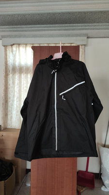【重雞農場】黑色雨衣上衣/夾克(L)-樣品