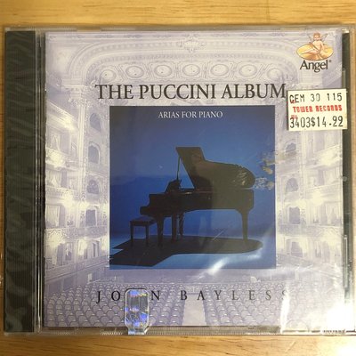 愛樂熊貓1993美首版(全新未拆)PUCCINI ALBUM ARIAS FOR PIANO/JOHN BAYLESS