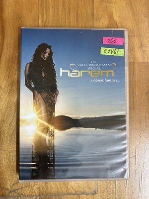 *還有唱片*SARAH BRIGHTMAN / HAREM DVD 二手 X0965