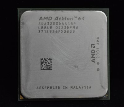 AMD Athlon 64 3200+ 單核正式版 (939 2.0G) 3000+ 3400+ 3500+ 參考